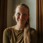 Vrouw met blond haar